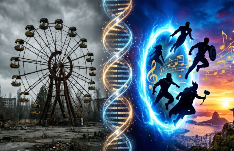 26 de abril: Chernobyl, Marvel e o Segredo do DNA! ☢️🎬