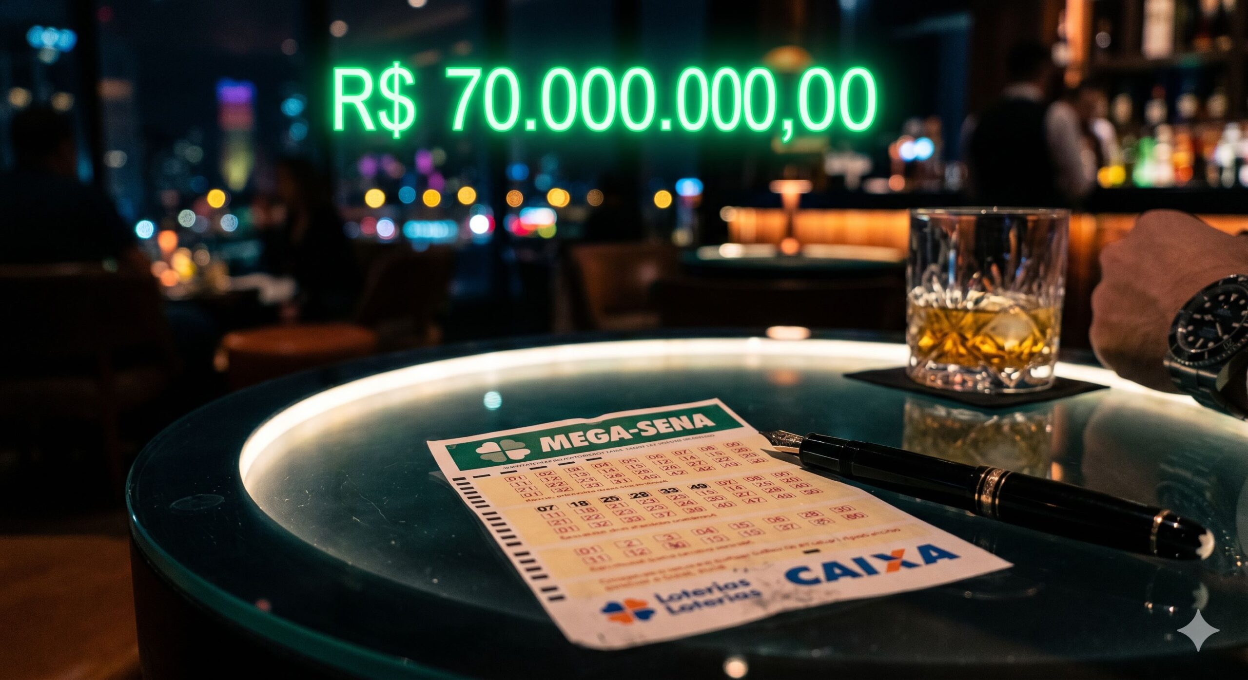 Mega-Sena 2998 Acumula! Prêmio Vai a R$ 70 Milhões