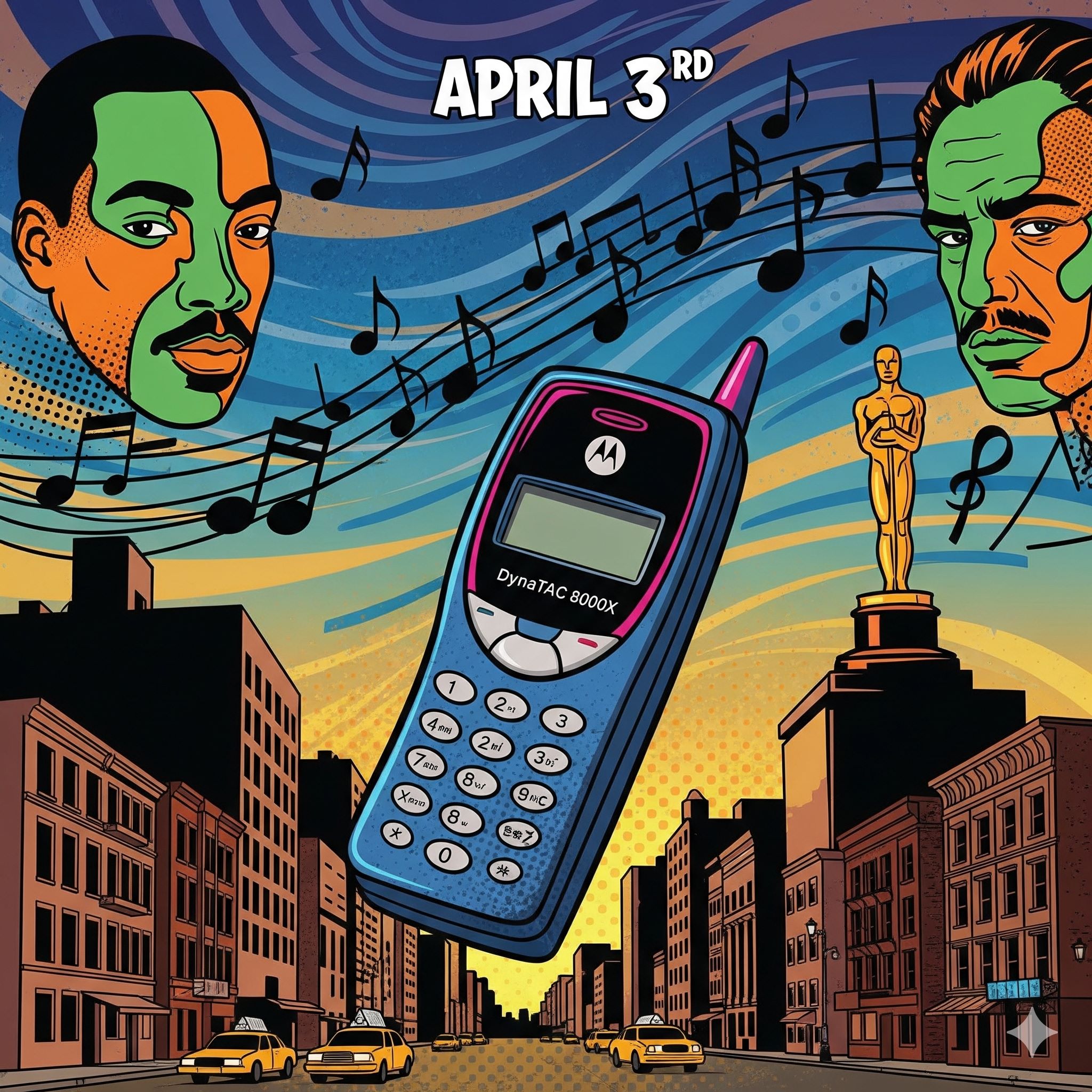 3 de abril: Celular, Eddie Murphy e o Poder de Marlon Brando! 📱