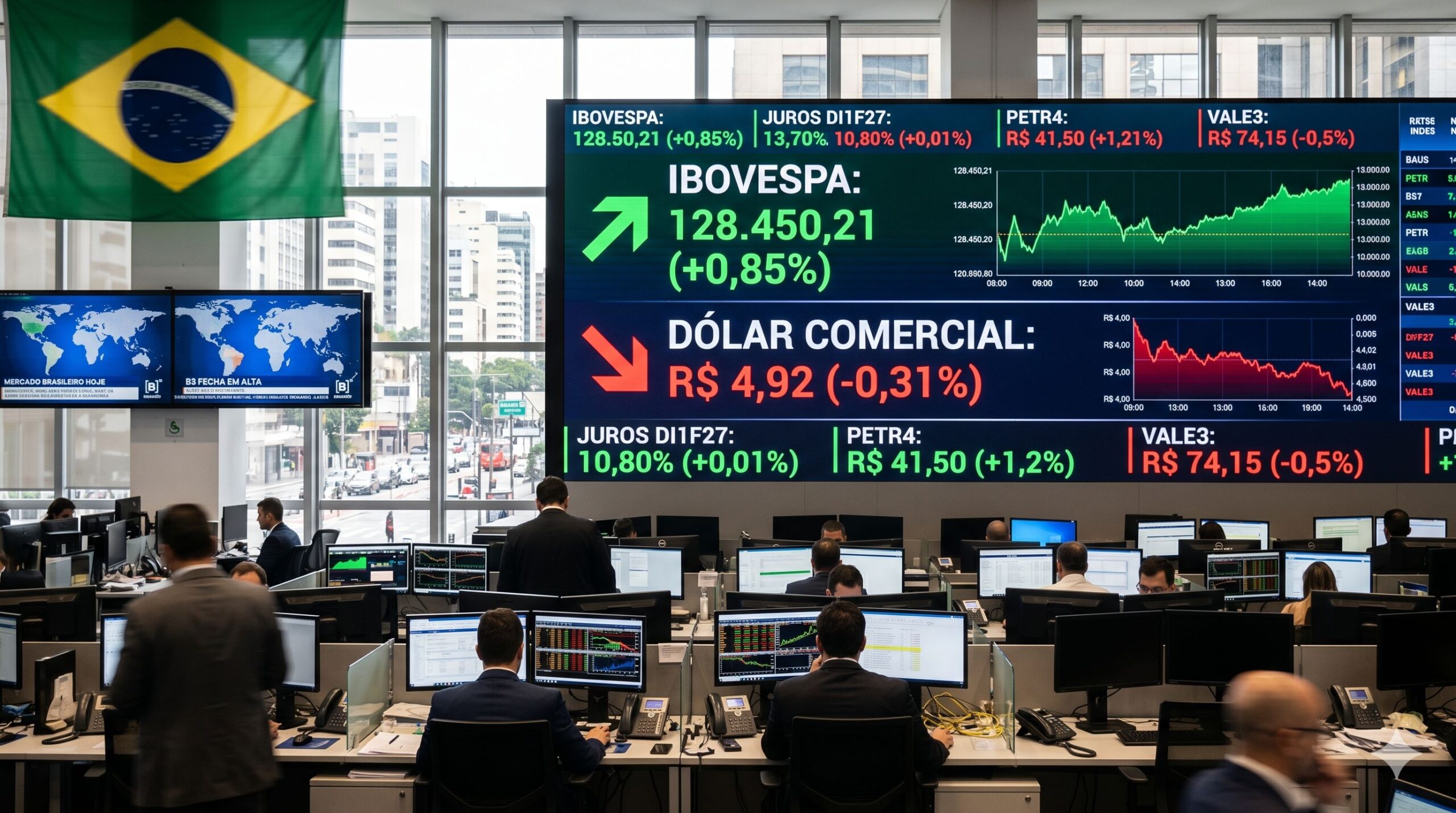 Notícias financeiras de hoje: 28/04/2026