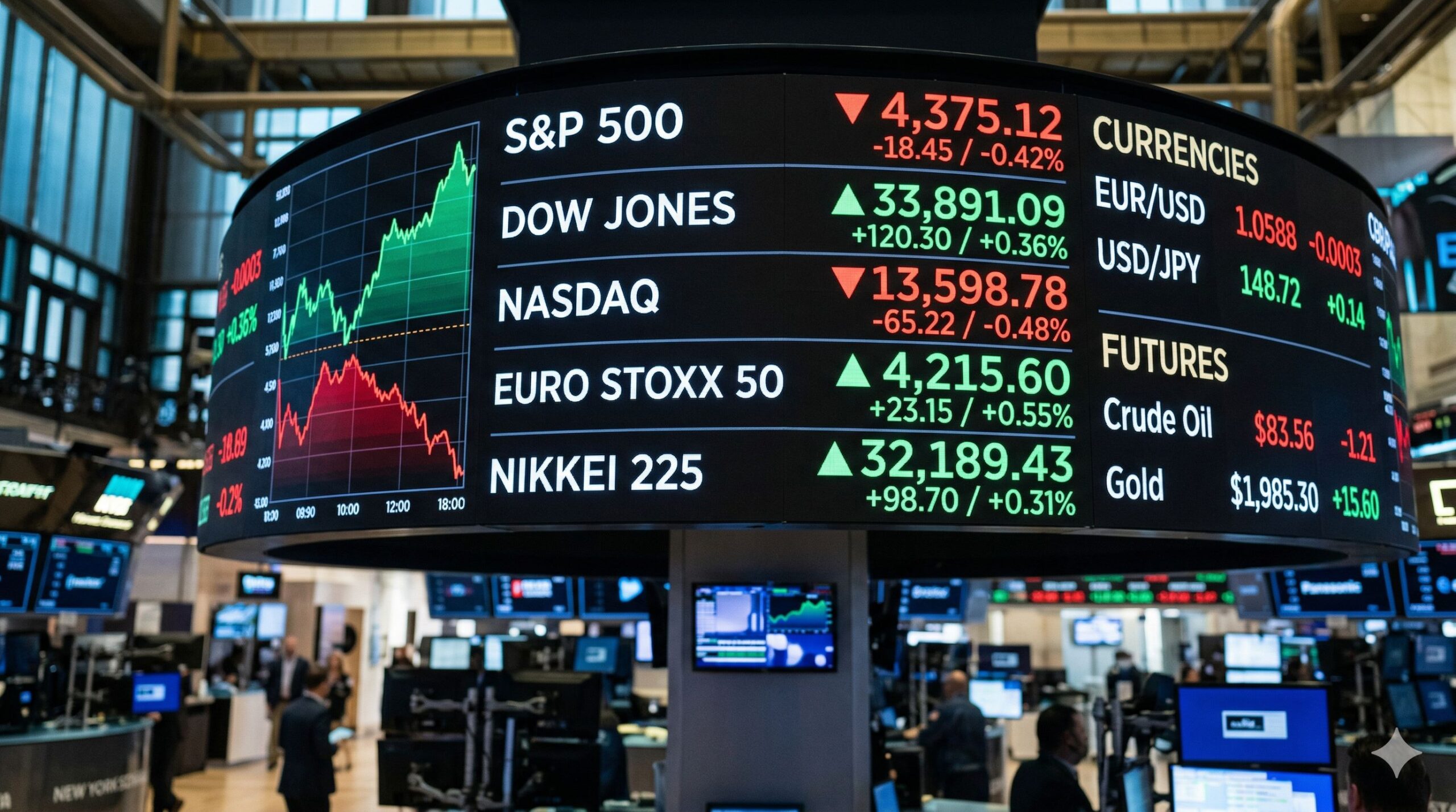 Notícias financeiras de hoje: mercados em alerta 13/04/2026