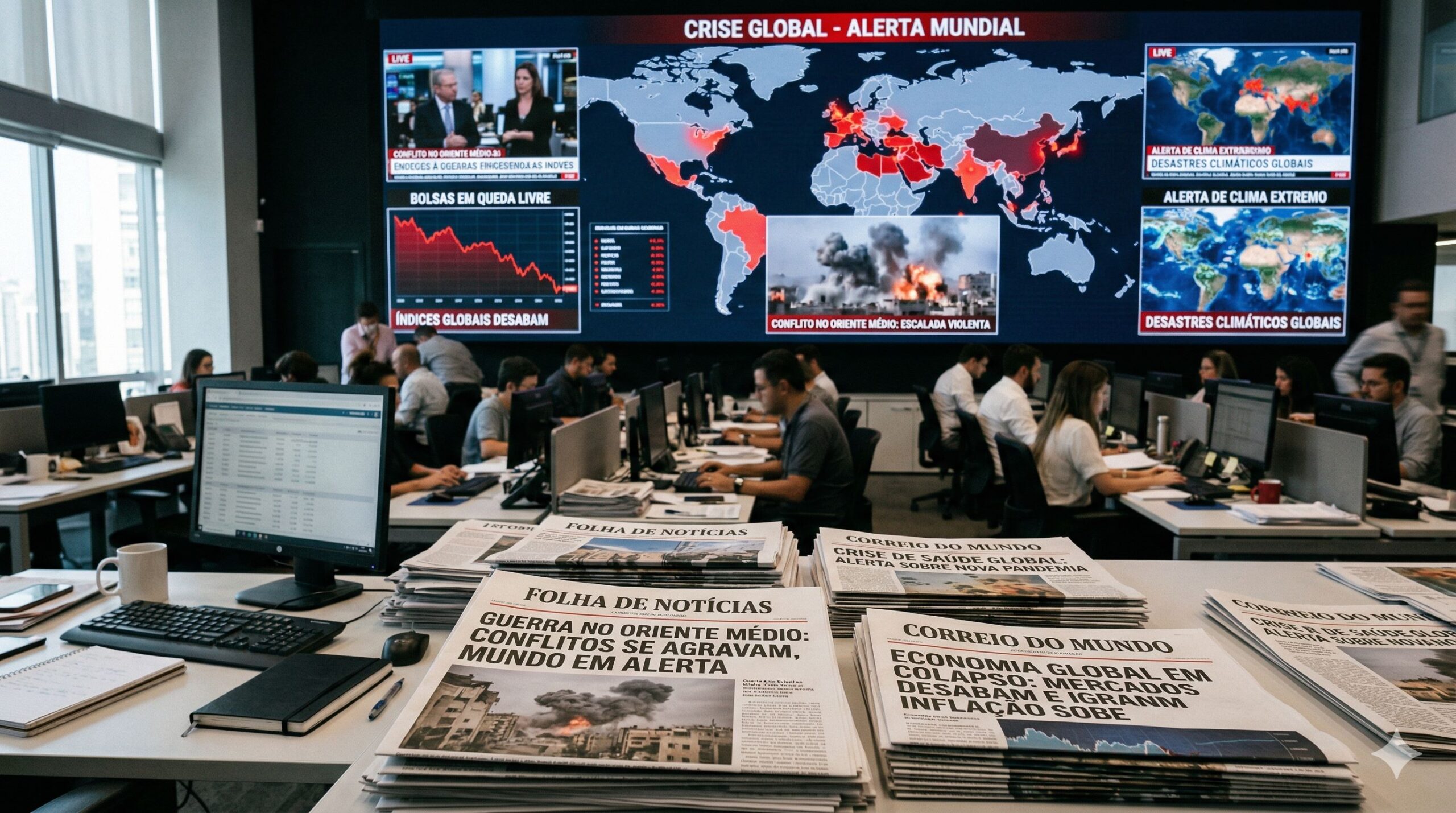Notícias do mundo hoje em alerta máximo: 06/04/2026
