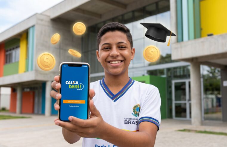 Pagamento Pé-de-Meia: CAIXA libera nova parcela hoje 30/04