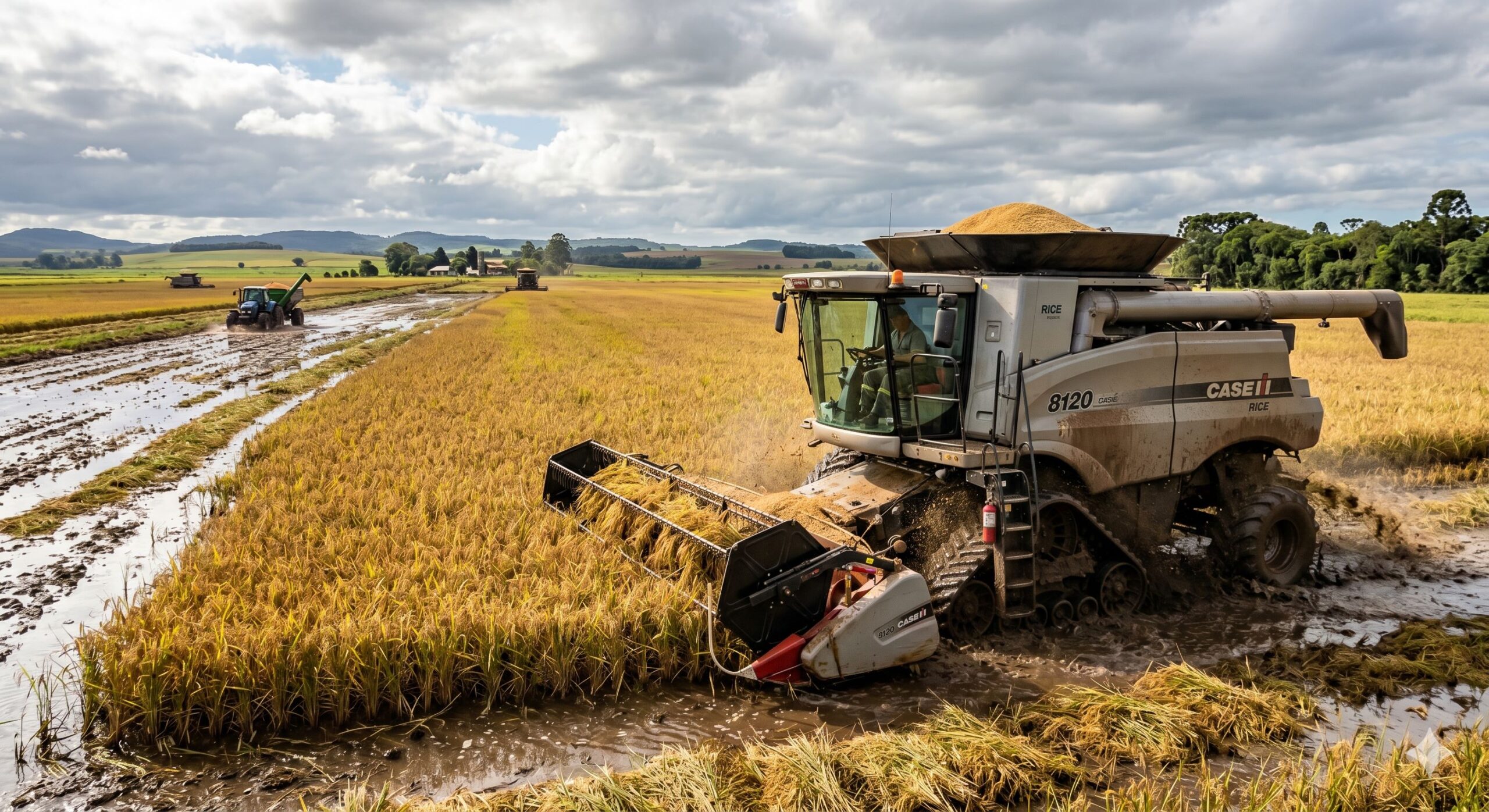 Mercado de Arroz no RS: Preços, Colheita e Leilões