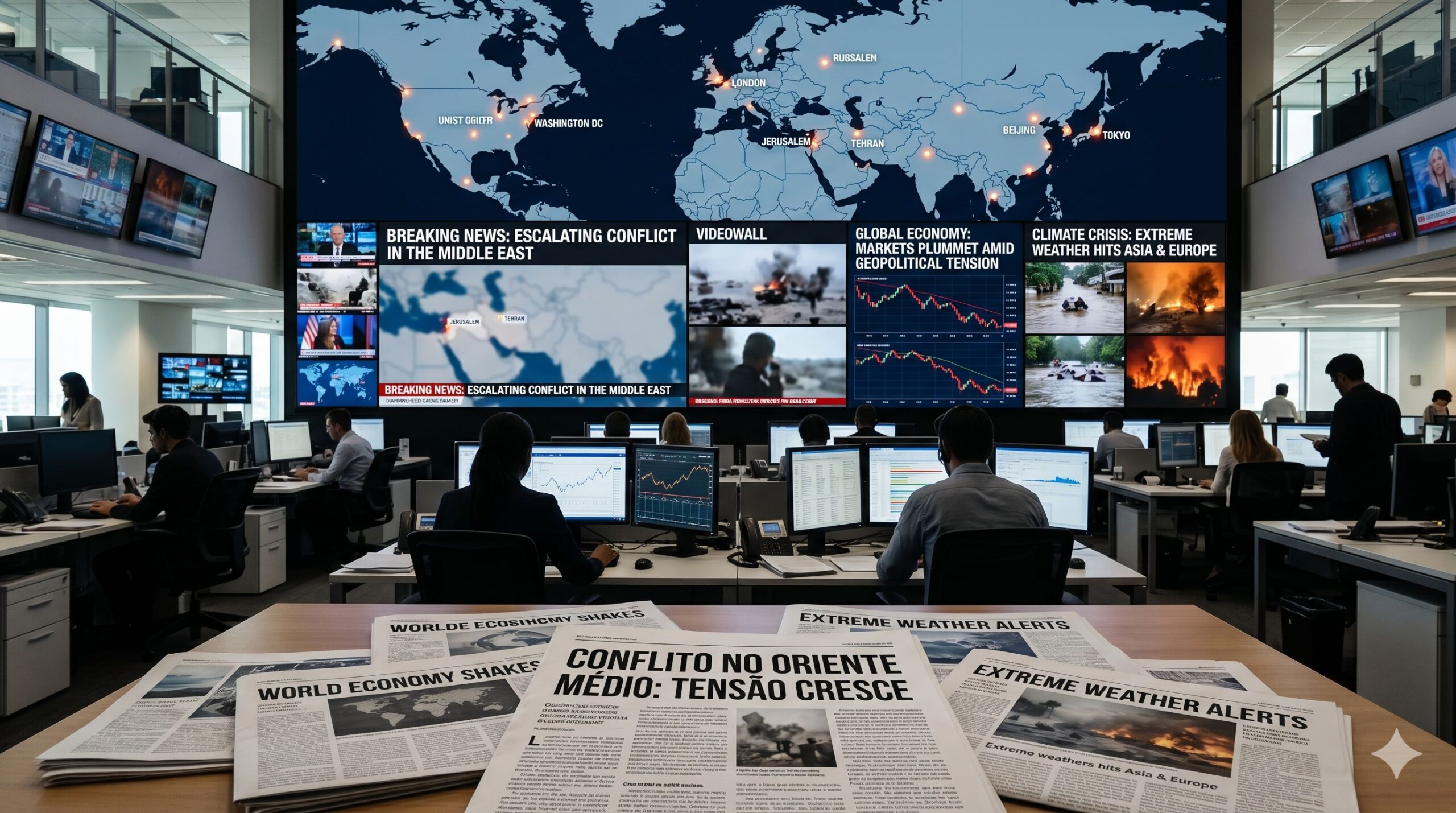 Notícias do mundo hoje: guerras, economia e clima 18/04/2026