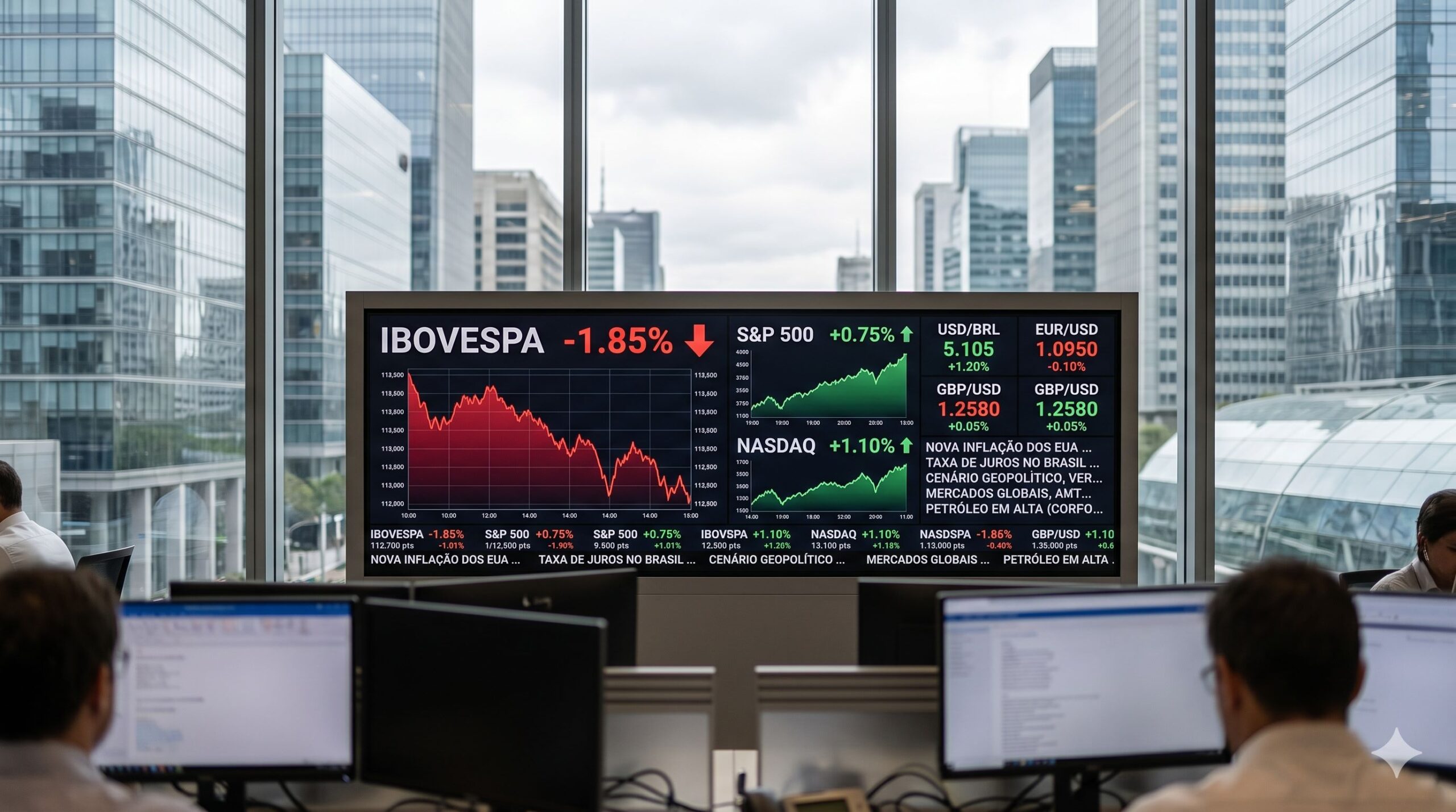 Noticias do mercado financeiro hoje: destaques 15/04/2026