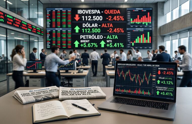 Notícias financeiras de hoje: alertas do mercado: 07/04/2026