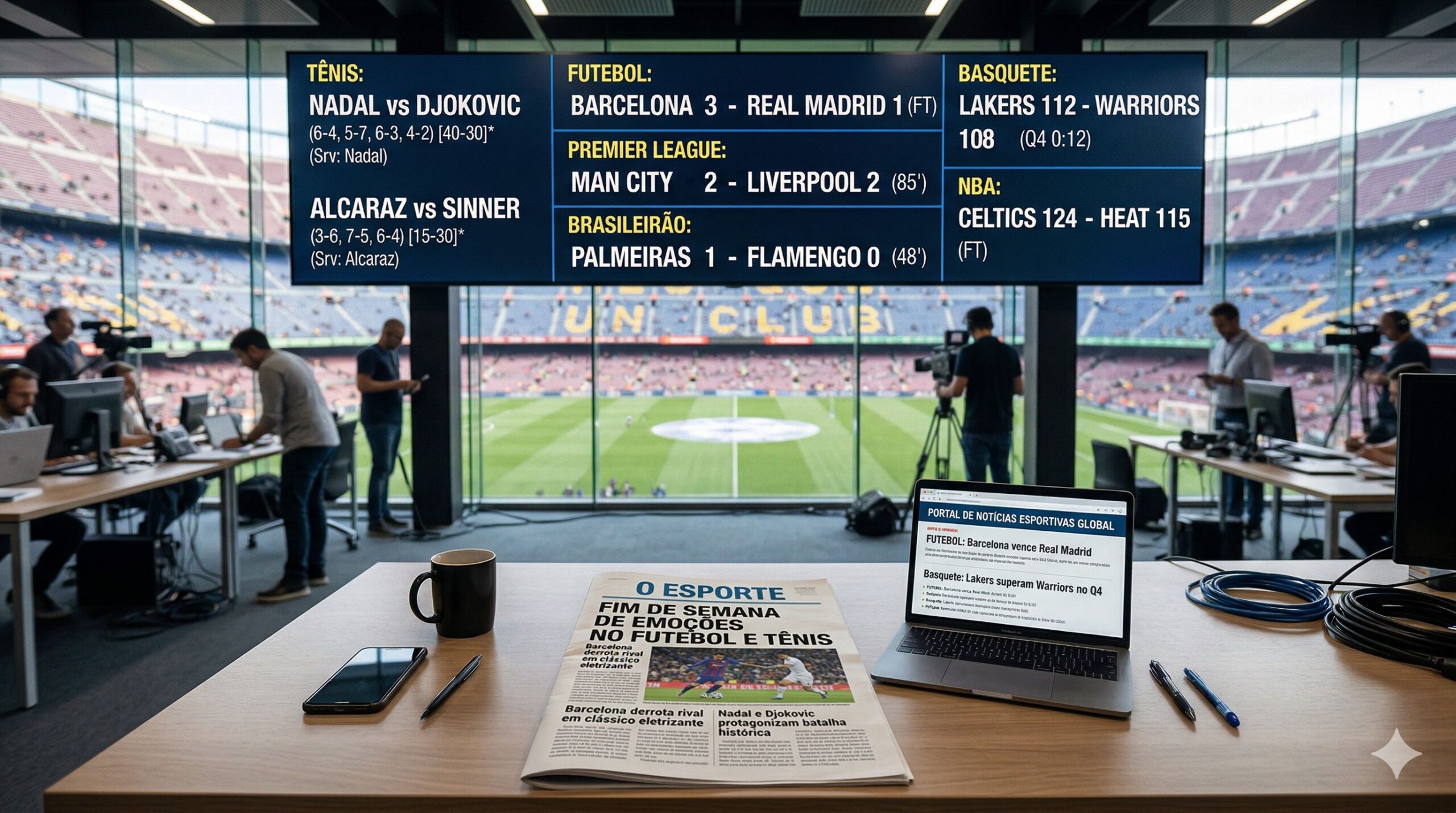 Noticias esportivas de hoje: 08/04/2026