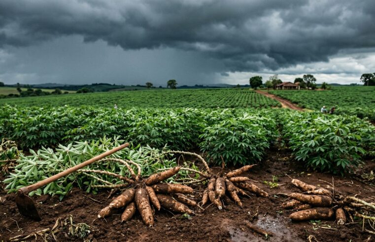 Mercado de Mandioca estabiliza e chuvas alertam produtores
