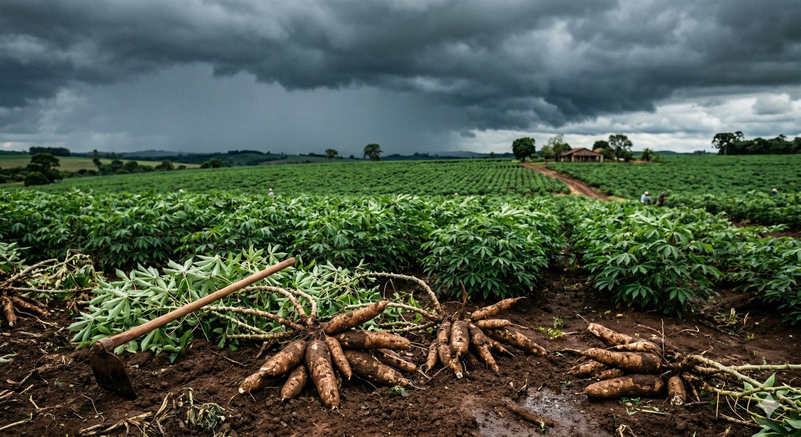 Mercado de Mandioca estabiliza e chuvas alertam produtores