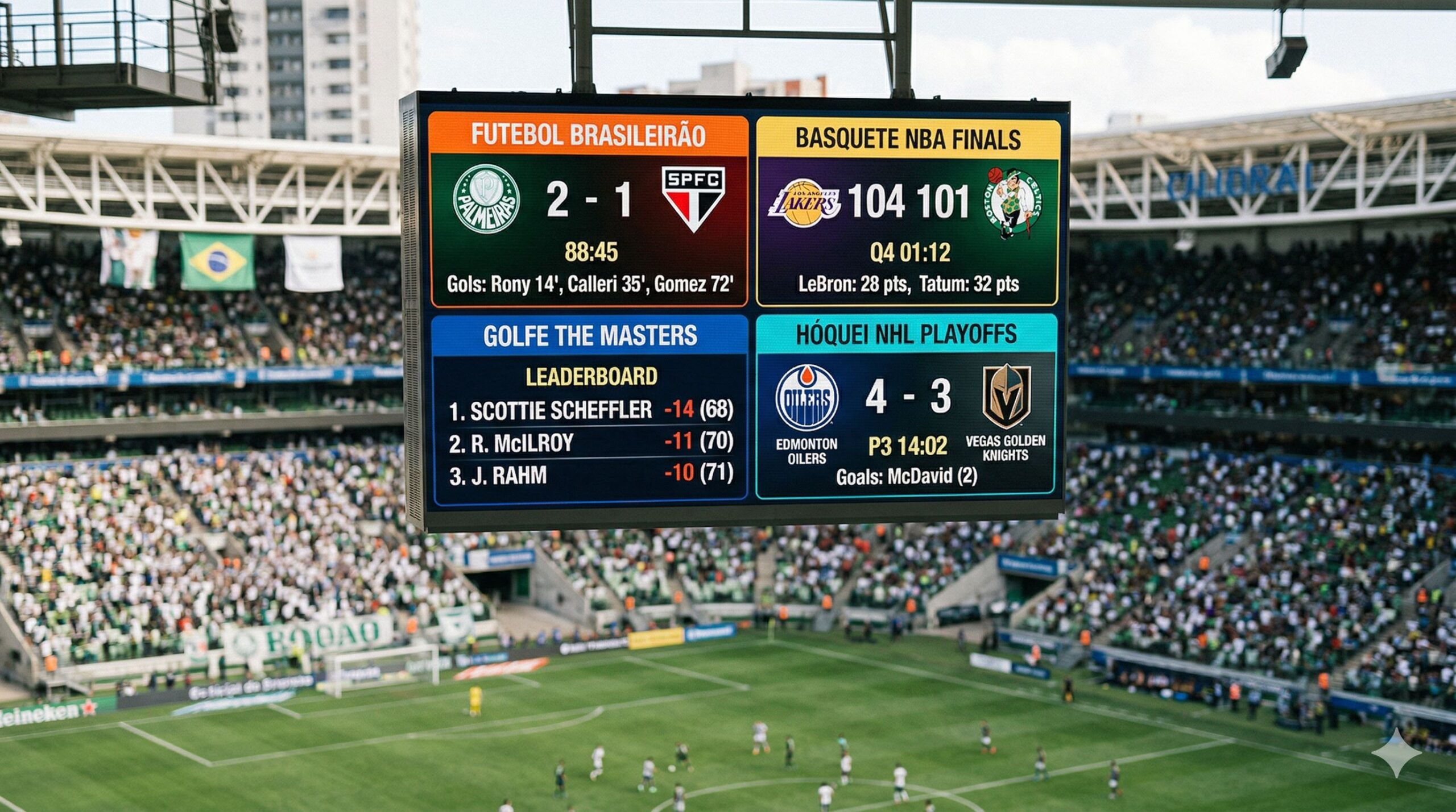 Notícias esportivas de hoje: resumo em minutos 10/04/2026