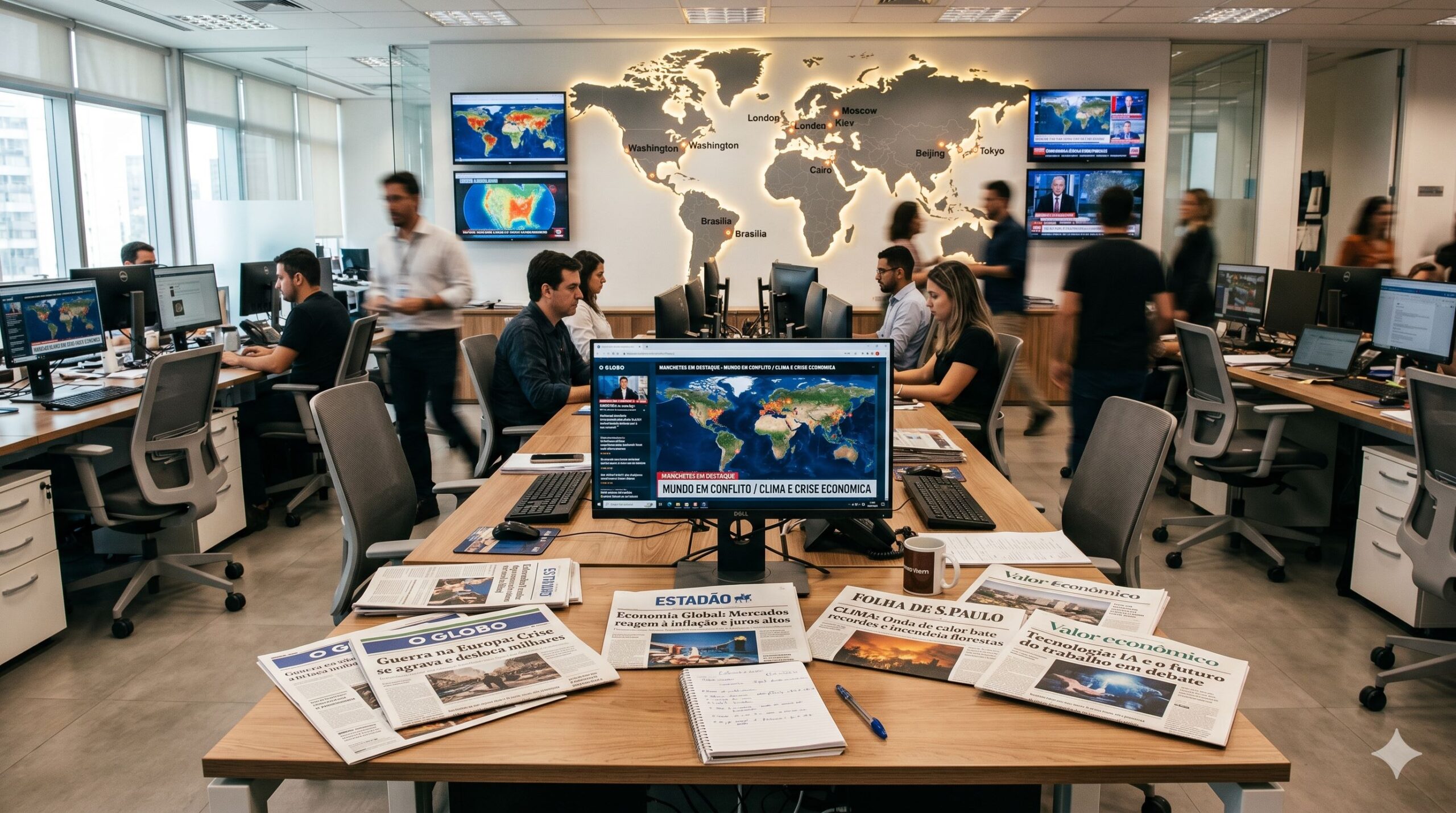 Noticias do mundo hoje: destaques de 14/04/2026