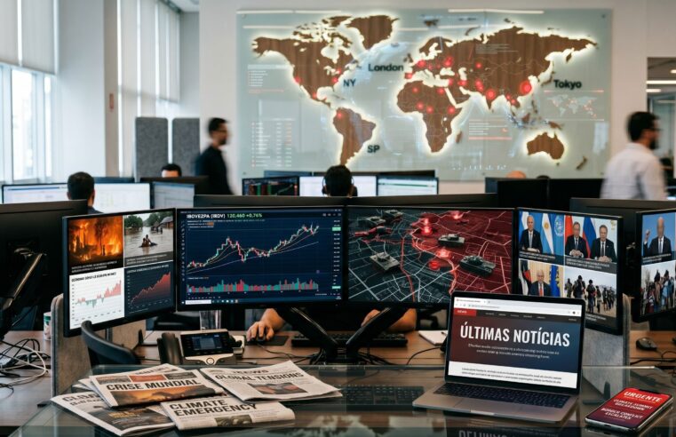 Notícias do mundo hoje: destaques globais 22/04/2026