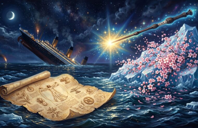 15 de abril: Titanic, Leonardo da Vinci e Harry Potter! ⚡