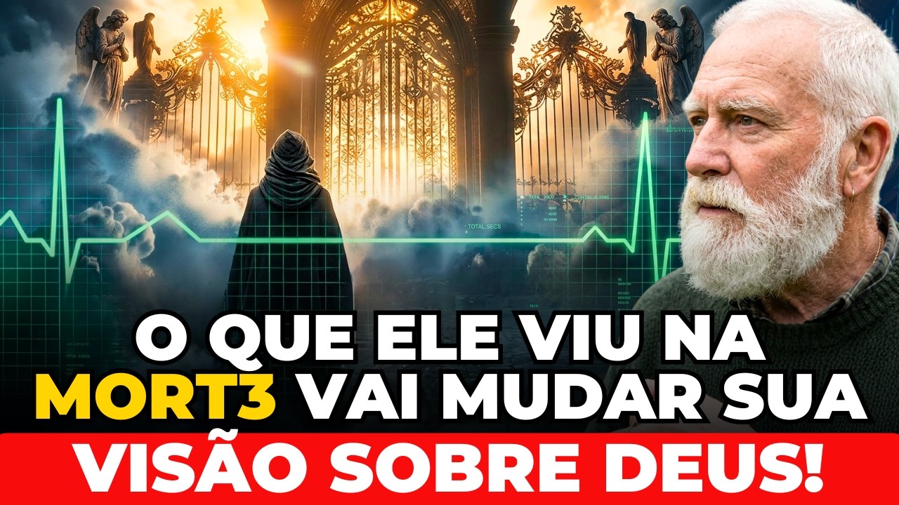 O que ele VIU NA MORT3 contraria muito do que PREGAM nas IGREJAS!