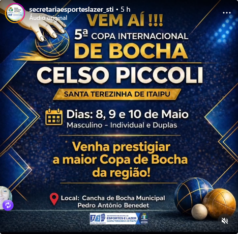 Copa Internacional de Bocha STI: O Grande Torneio Chegou!
