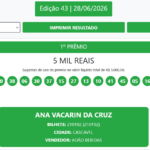 Resultado Proeste Hoje: Números da Edição 43 (28/06) 17 Screenshot 2026 06 28 at 11 40 38 Resultados – Proeste