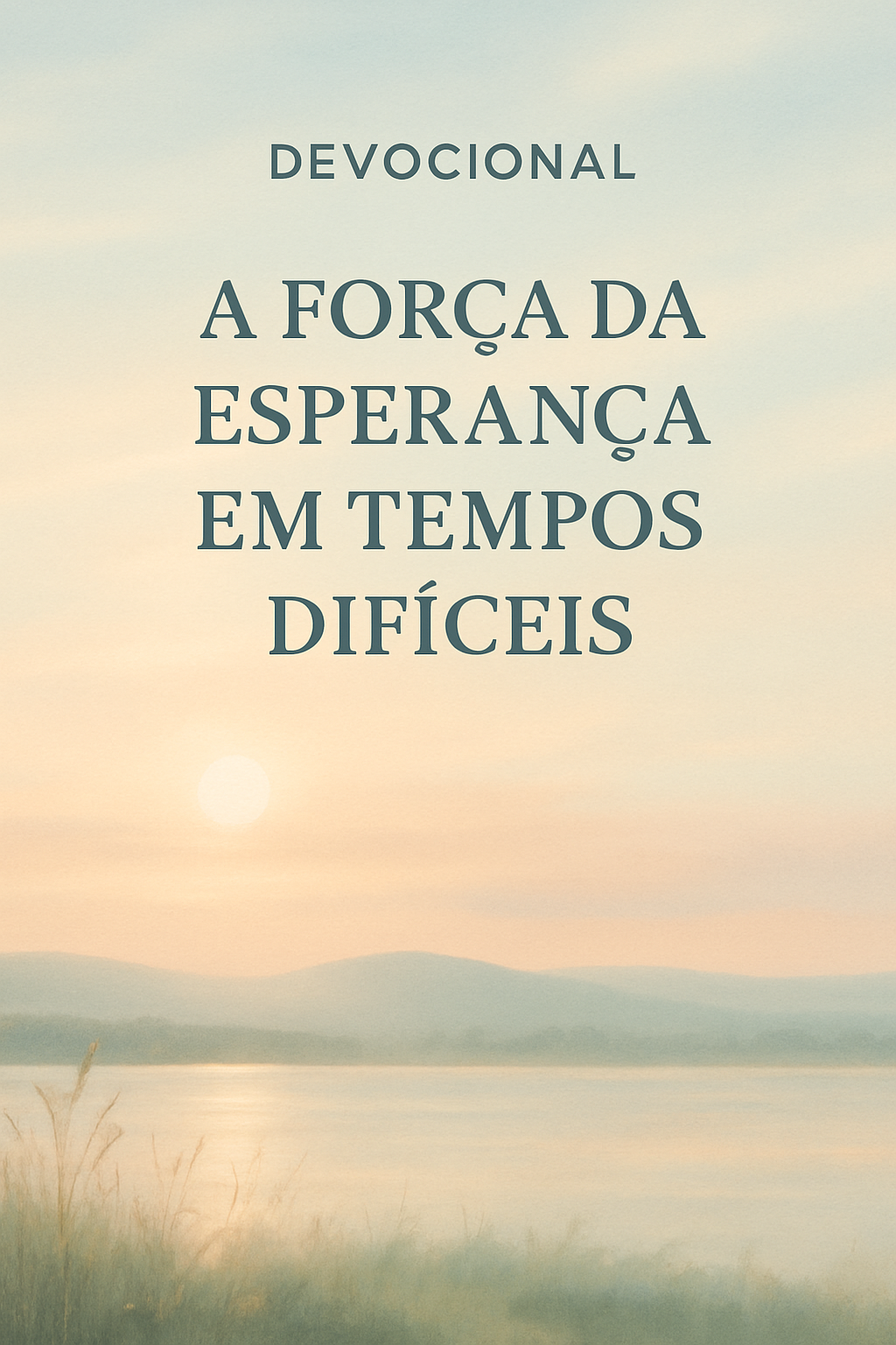 Devocional: A Força da Esperança em Tempos Difíceis