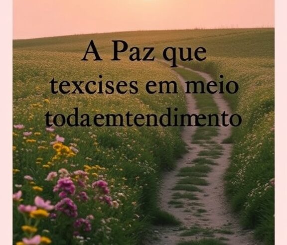 Devocional: A Paz que Excede Todo Entendimento