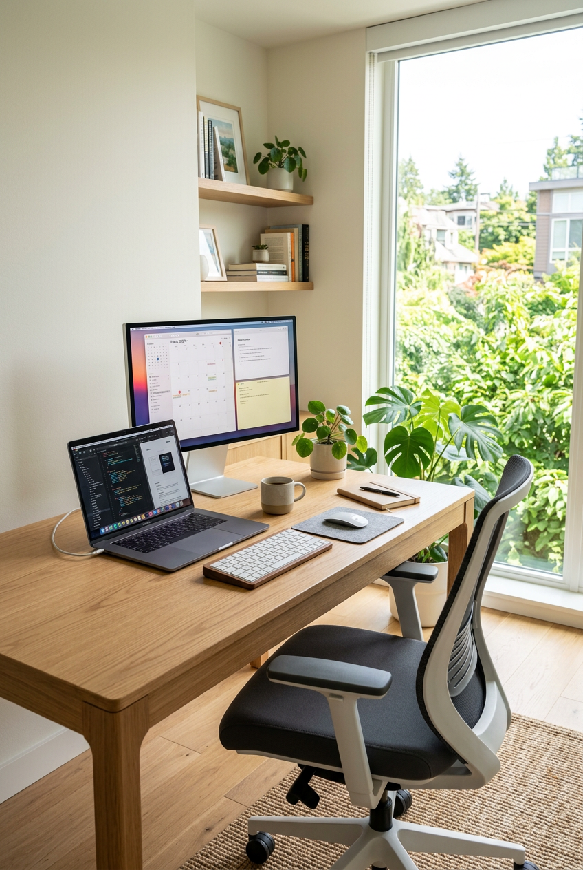Home Office Ergonômico: Monte seu Espaço de Trabalho Ideal