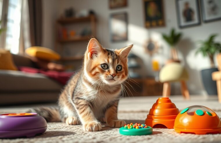 Gato Feliz em Casa: Brincadeiras e Atividades Criativas