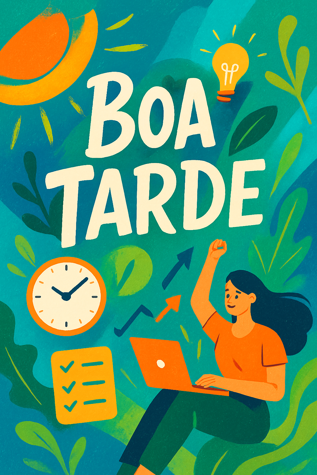 Boa Tarde: Turbine Sua Tarde com Energia, Foco e Produtividade para o Sucesso
