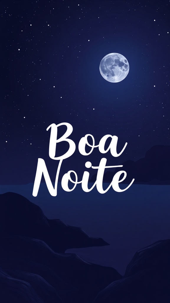 Mensagem de Boa Noite para hoje, 25 de Abril de 2026: Durma em Paz