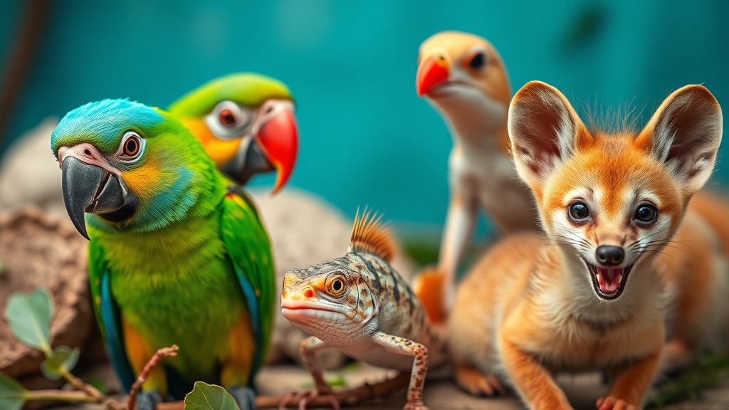 Pets Exóticos: Guia Essencial para Tutores Curiosos