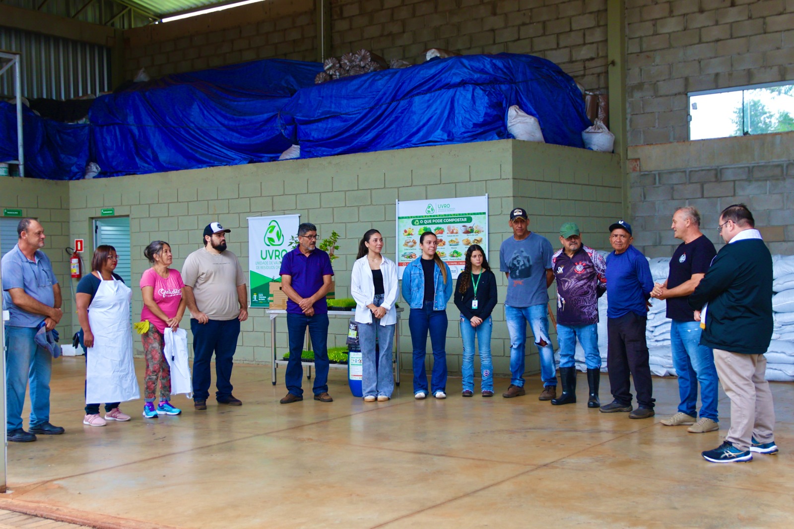 Sábado da Compostagem em Santa Terezinha de Itaipu distribui mudas