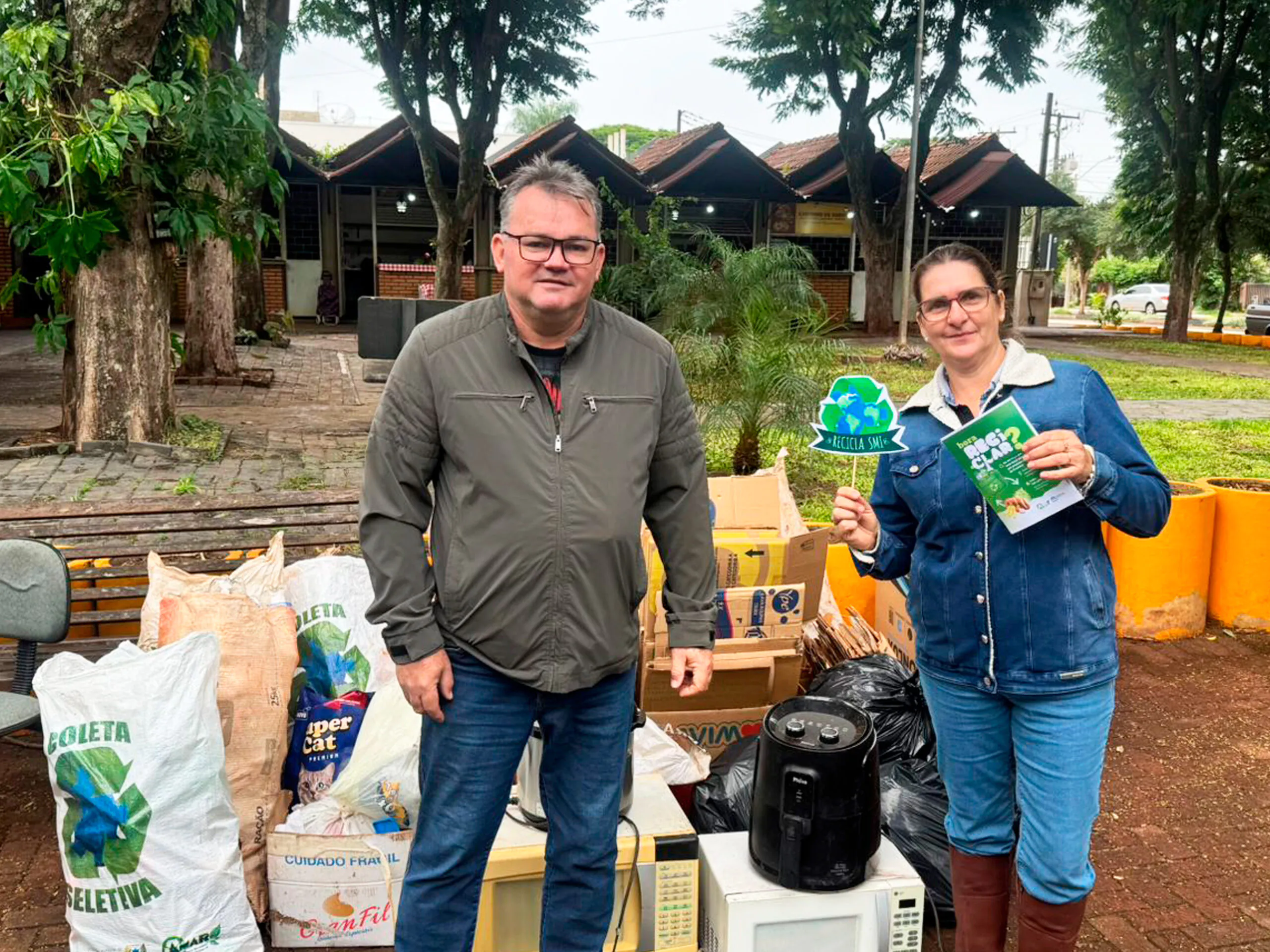Recicla SMI: São Miguel arrecada 400kg de recicláveis