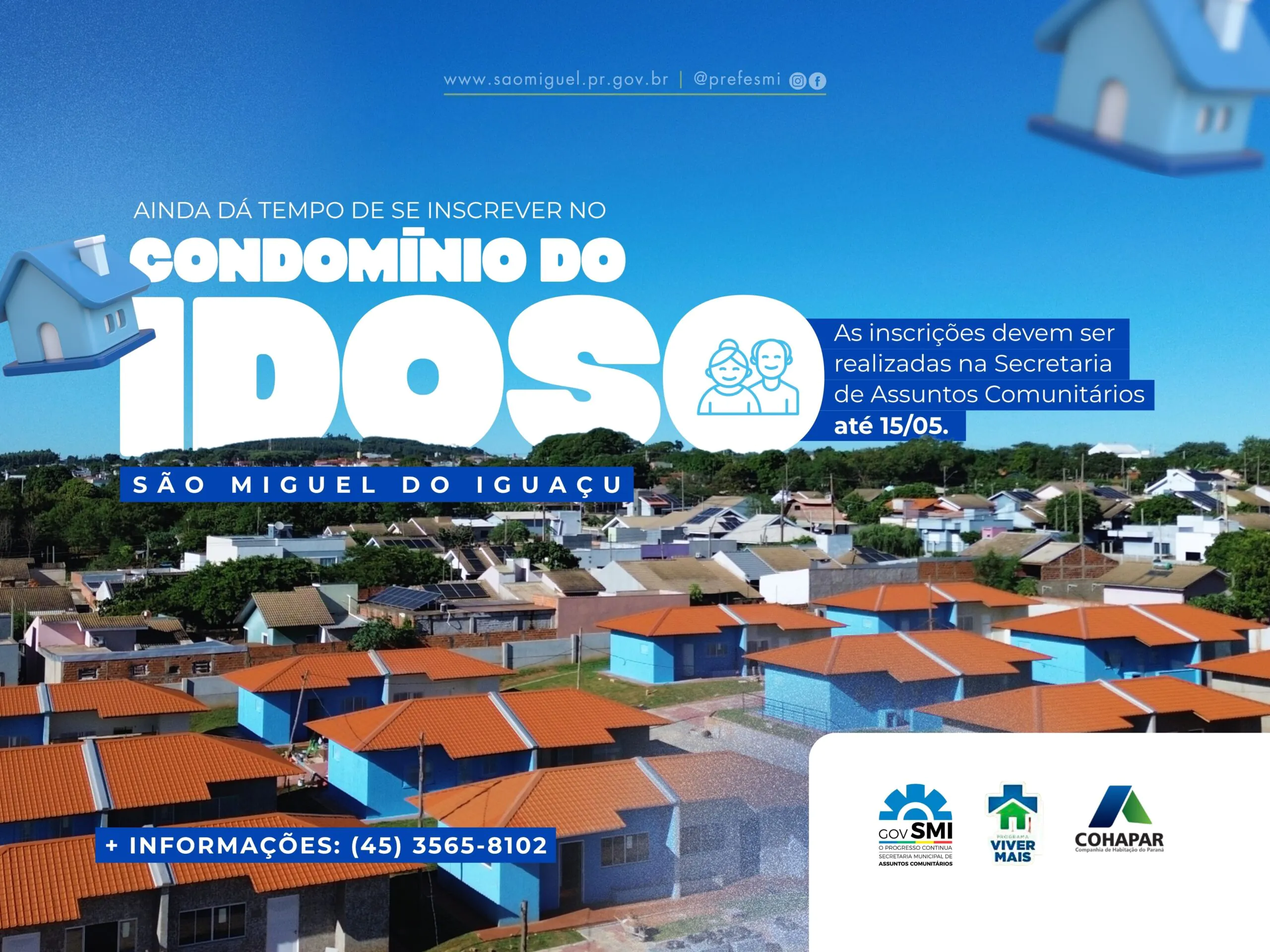 Condomínio do Idoso em São Miguel: Últimos Dias!