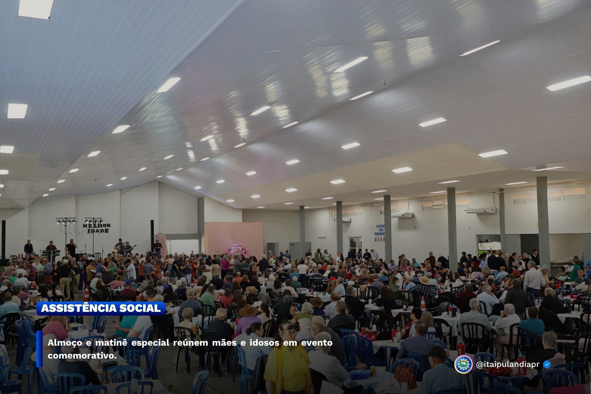 Matinê Dia das Mães em Itaipulândia: Festa e Emoção