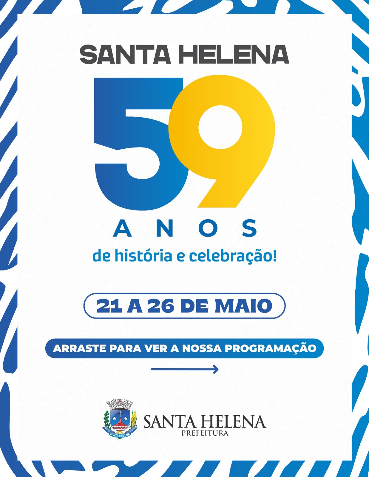 Aniversario de Santa Helena: Festa de 59 Anos e Ana Castela