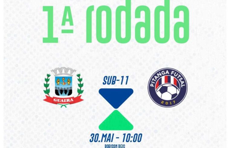 Guaira Futsal Sub-11 Estreia no Paranaense: Veja o Horario