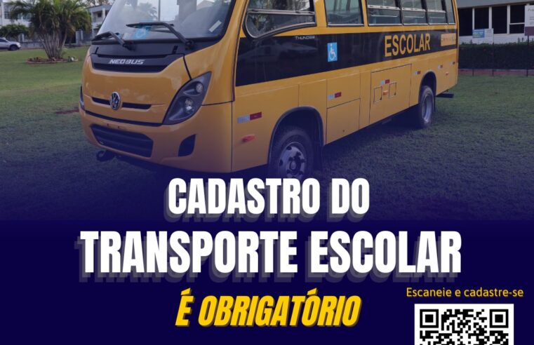 Cadastro Transporte Escolar Missal: Faca Online Hoje