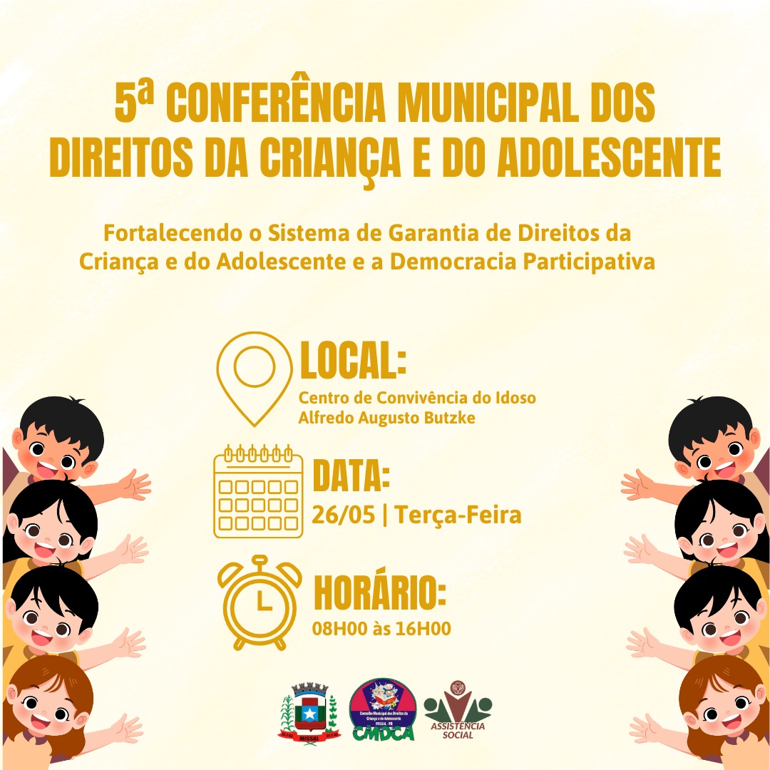 Conferência Direitos da Criança em Missal: Saiba Tudo