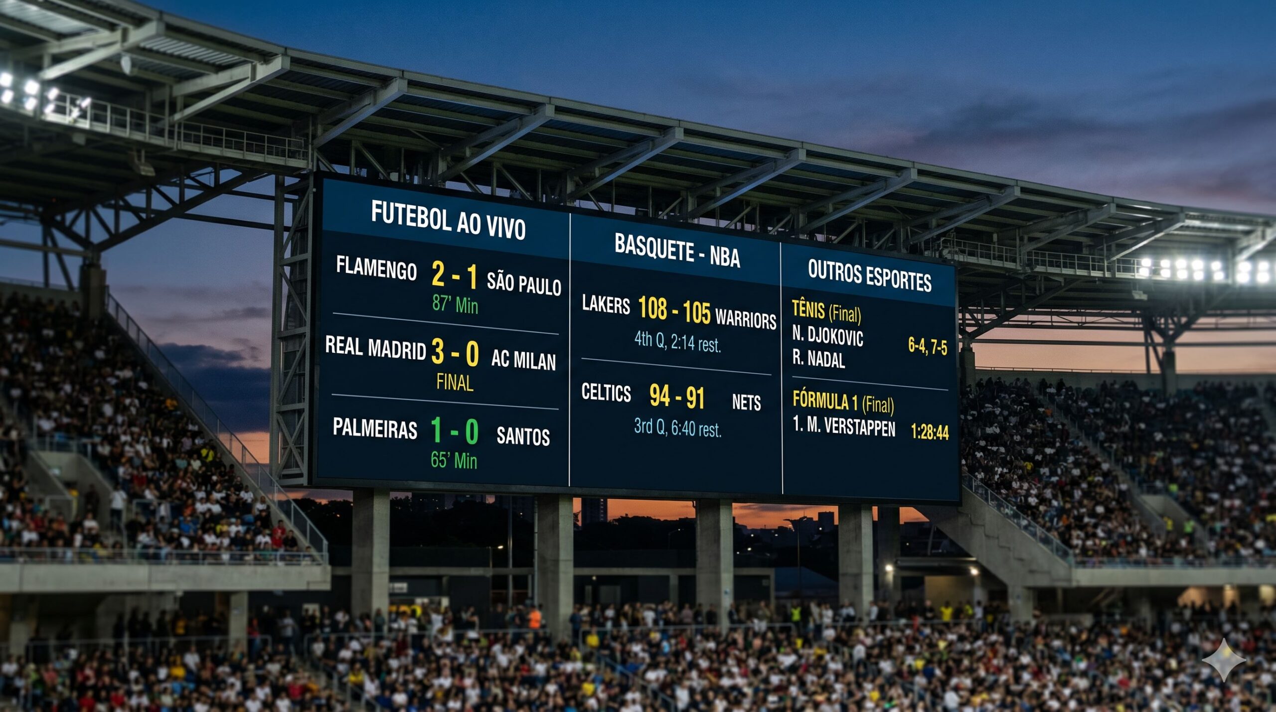 Principais notícias esportivas de hoje: 20/05/2026
