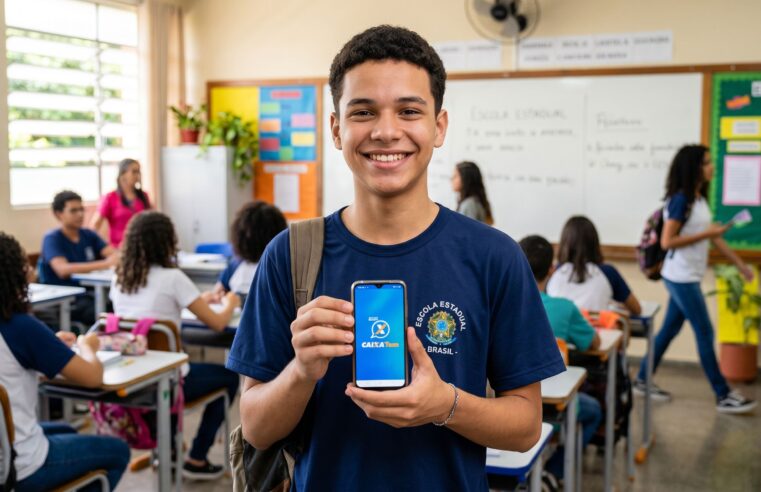 Pagamento Pé-de-Meia: CAIXA libera nova parcela hoje 04/05