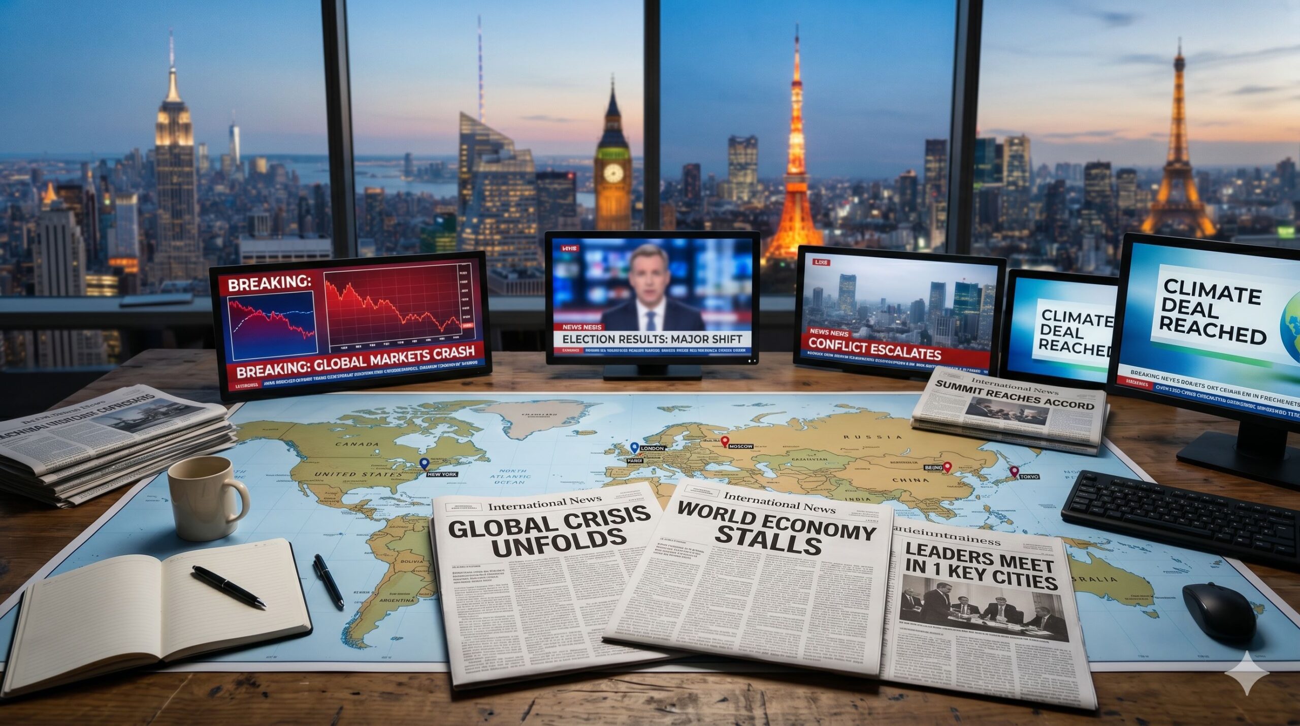 Notícias do mundo hoje: os destaques globais 15/05/2026
