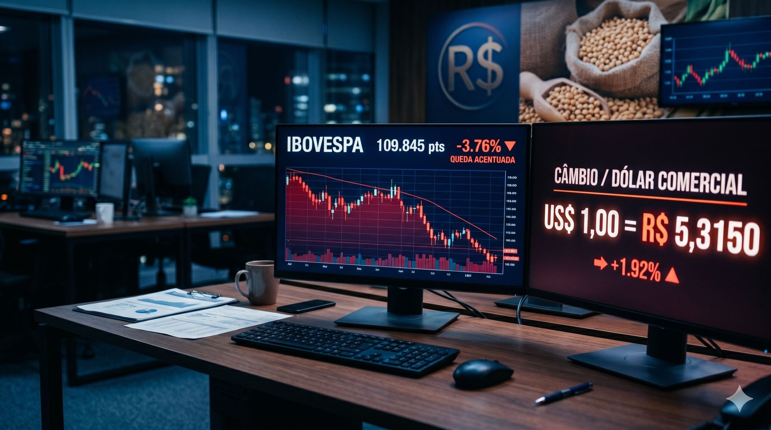 Notícias financeiras hoje: PIB sobe 1,1% e Ibovespa cai [29/05/2026]