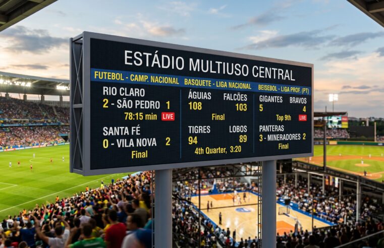 Notícias esportivas de hoje: resultados e destaques 08/05/2026