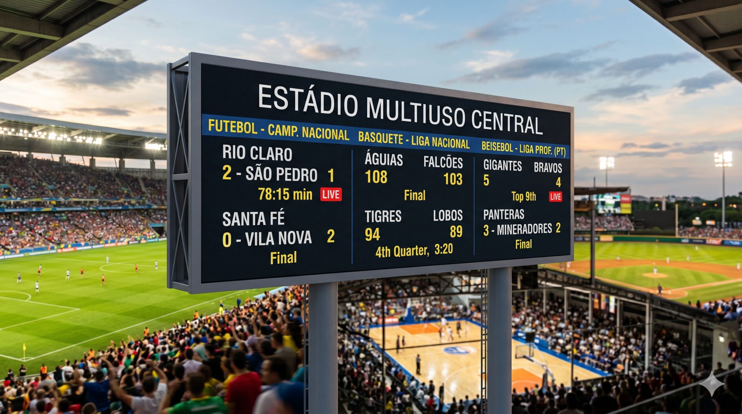 Notícias esportivas de hoje: resultados e destaques 08/05/2026