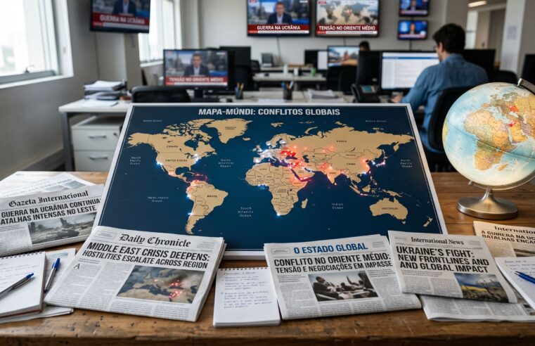 Notícias do Mundo Hoje 26/05/2026: Saúde de Trump, Crise no Reino Unido e Conflitos Globais