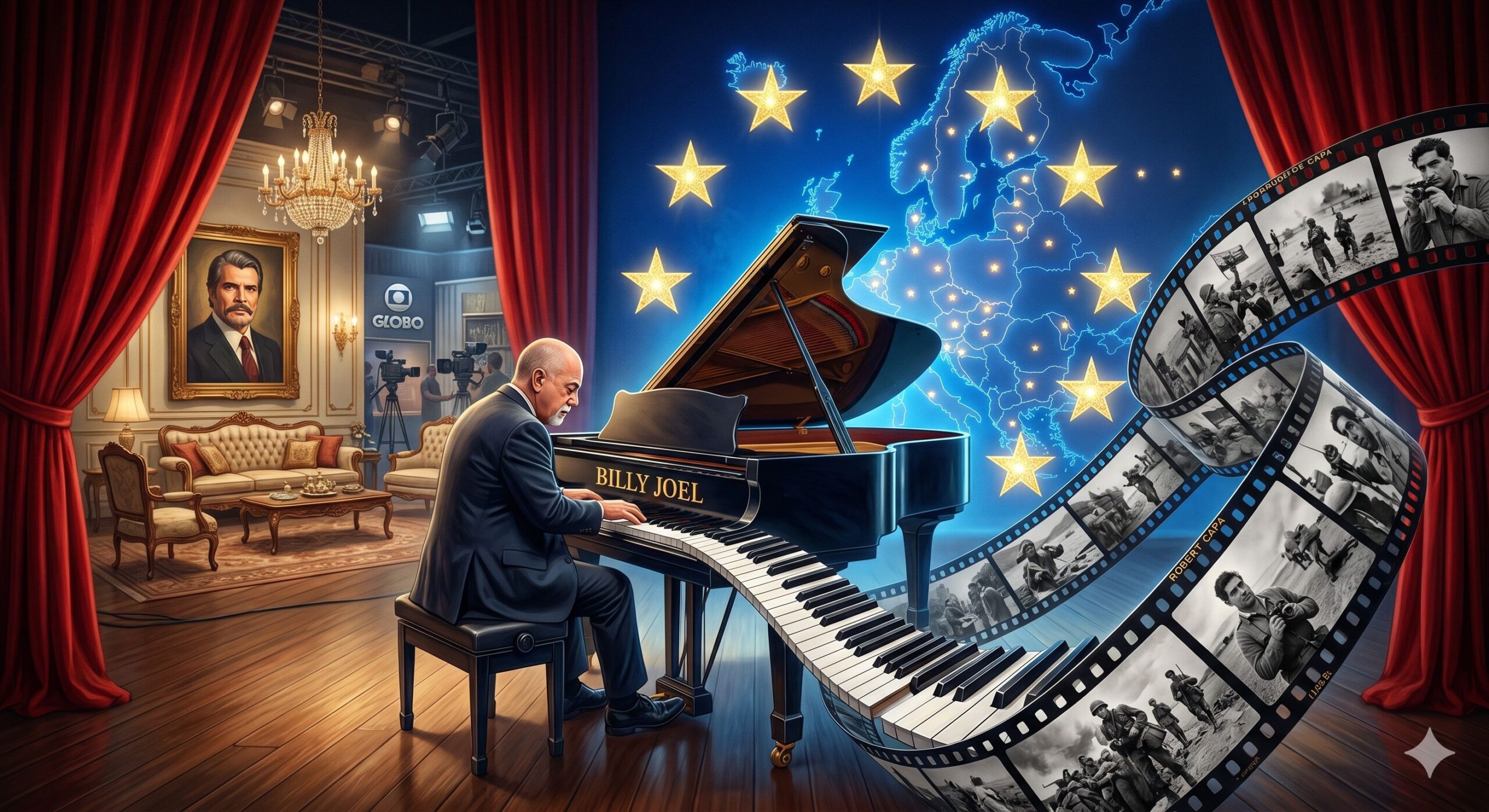 9 de maio: Billy Joel, a União Europeia e o gênio de Capa!