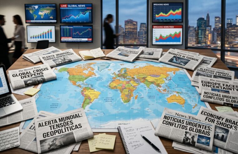 Notícias do mundo hoje: resumo global urgente 19/05/2026
