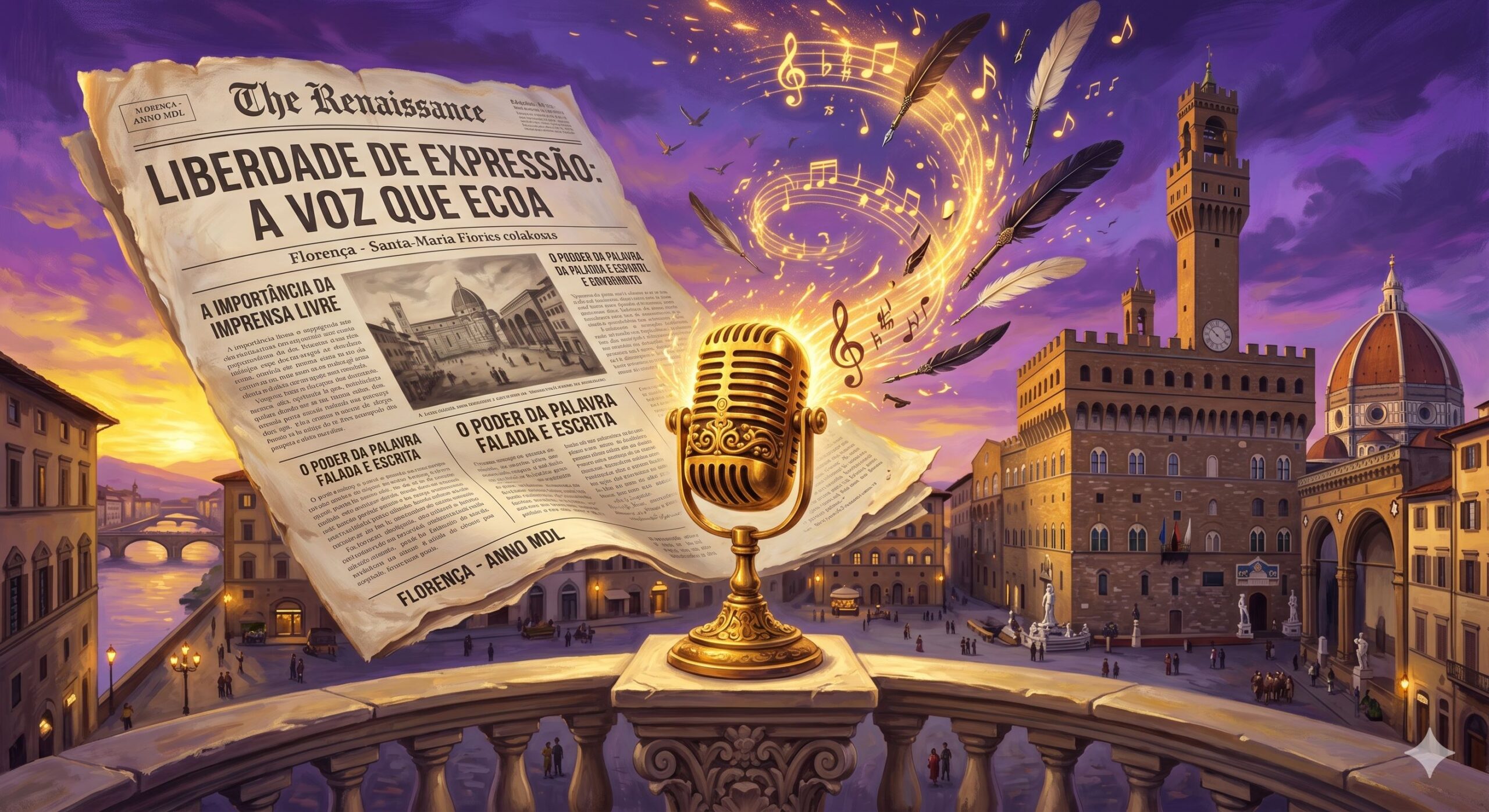 3 de maio: James Brown, Machiavelli e Liberdade de Imprensa!