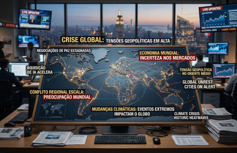 Notícias do mundo hoje: os fatos que mexem com 25/05/2026
