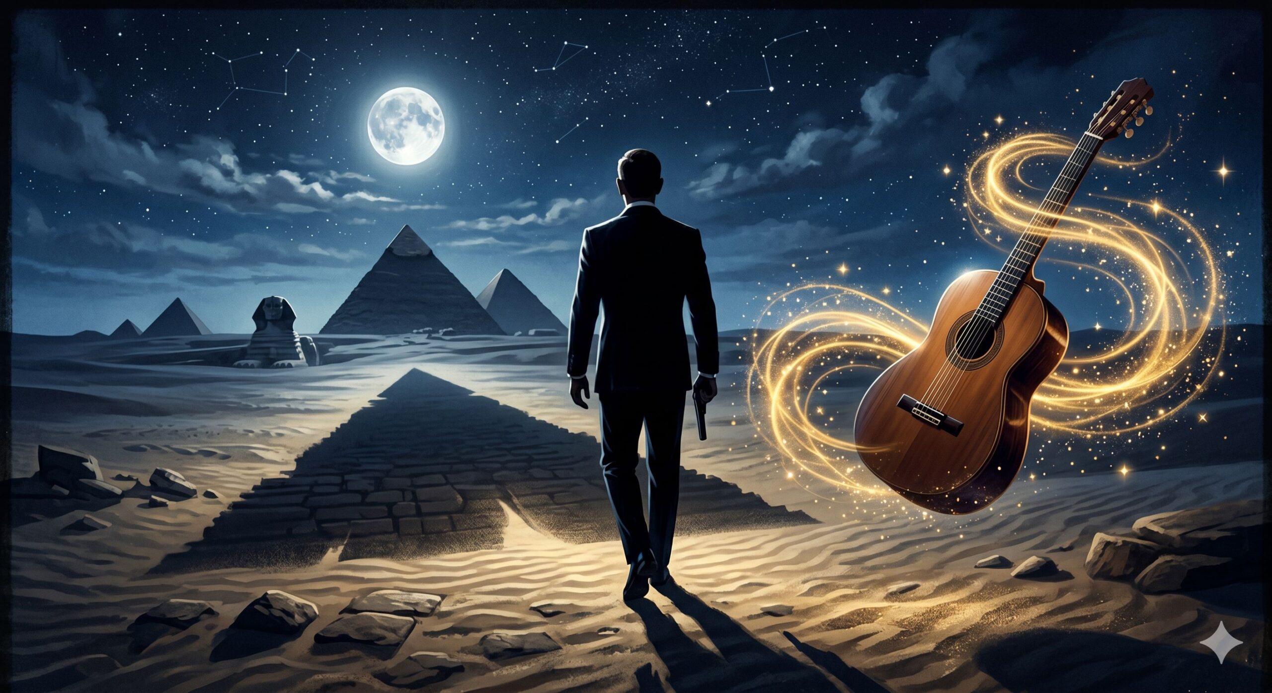 28 de maio: James Bond, Seu Jorge e o mistério das pirâmides!