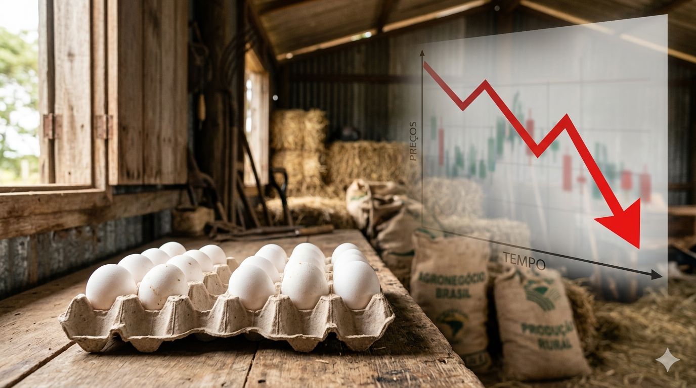 Preço do ovo cai 14% em abril: Menor valor em 4 anos