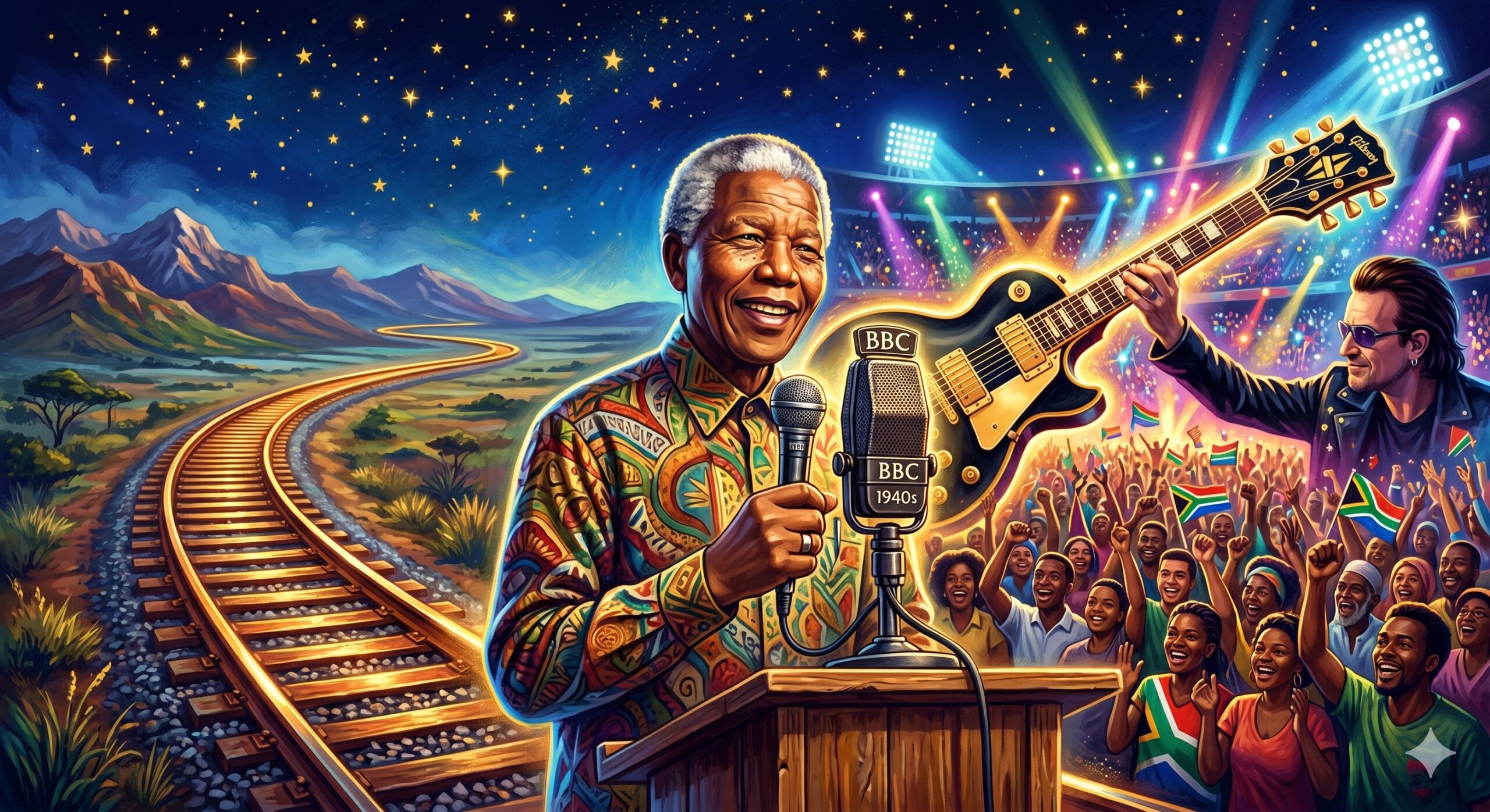 10 de maio: Churchill, Nelson Mandela e o gênio de Bono! 🌍